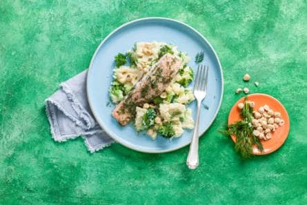 Zalmpakketjes met broccolistamp