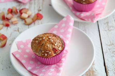 Rabarbermuffins