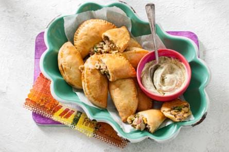 Empanadas met tonijn en venkel