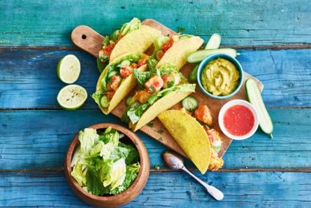 Vistaco's met tabasco-tomatensalsa