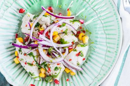 Bart van Olphens kabeljauw ceviche