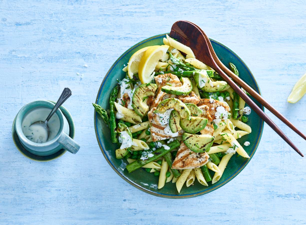 Pastasalade met mayodressing