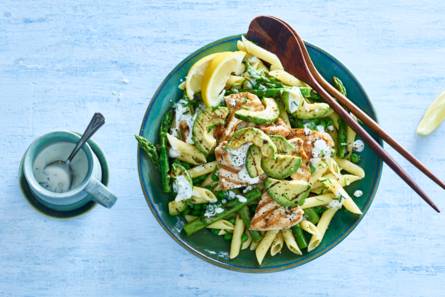 Pastasalade met mayodressing