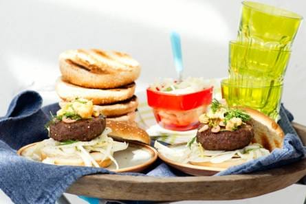 Surf & turfburger