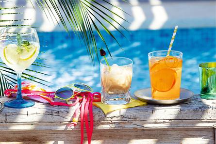 Koffiecocktail met kokosmelk