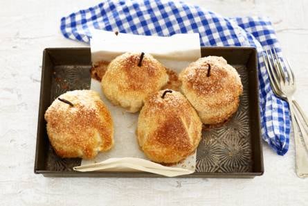 Appelbollen met vanille en spijs