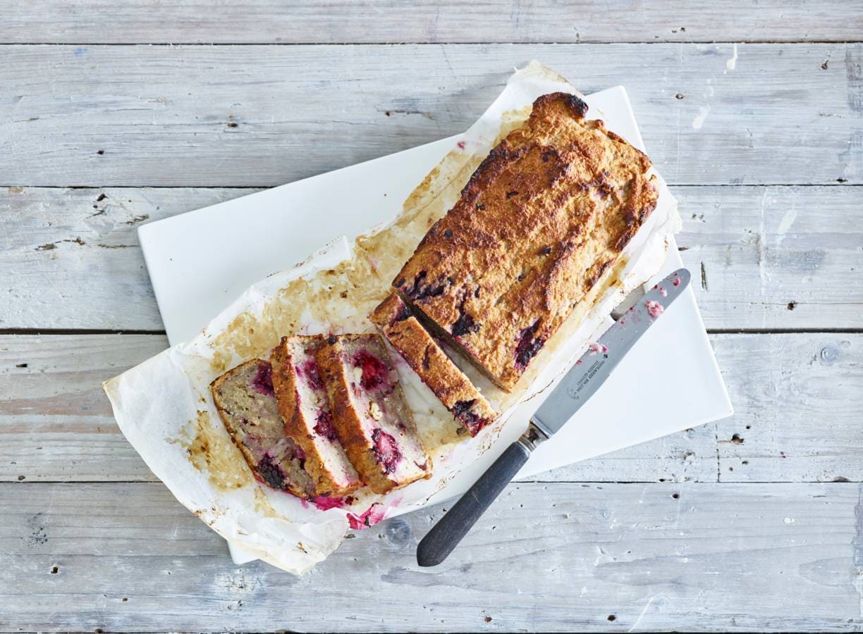 Bananenbrood met notenmix