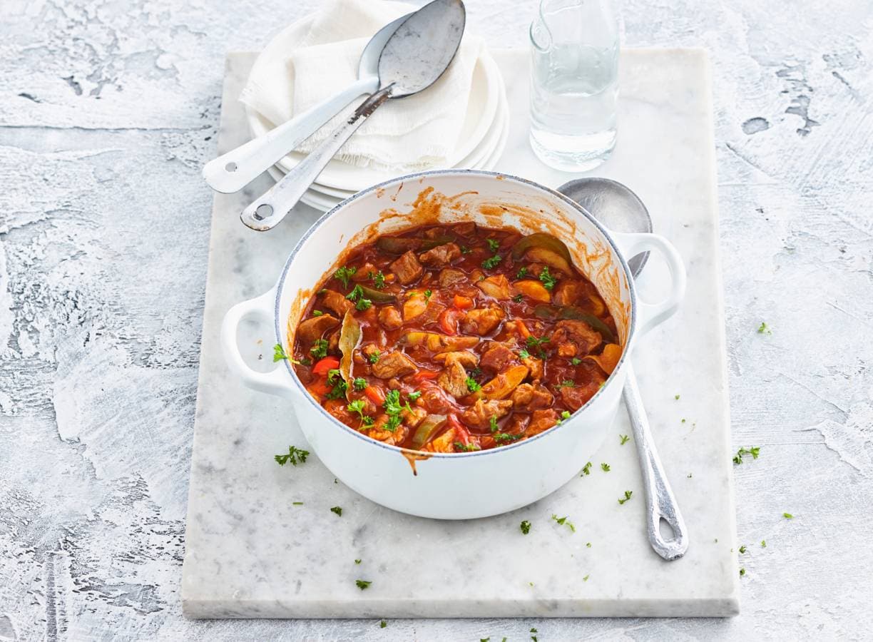 Goulash met paprikamix