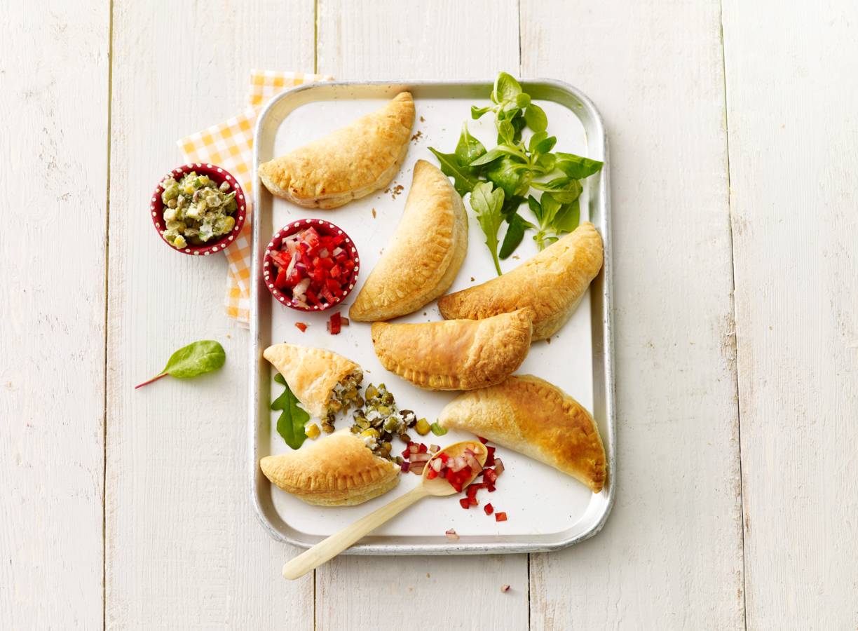 Empanada's met geitenkaas