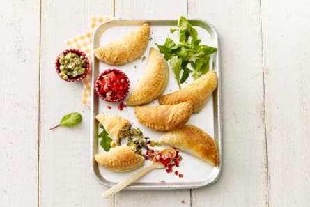 Empanada's met geitenkaas