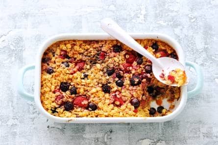 Miljuschka Witzenhausens baked oatmeal