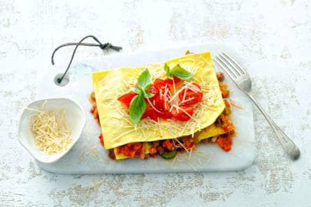 Open klassieke lasagne