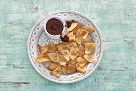 Zoete-tortillachips