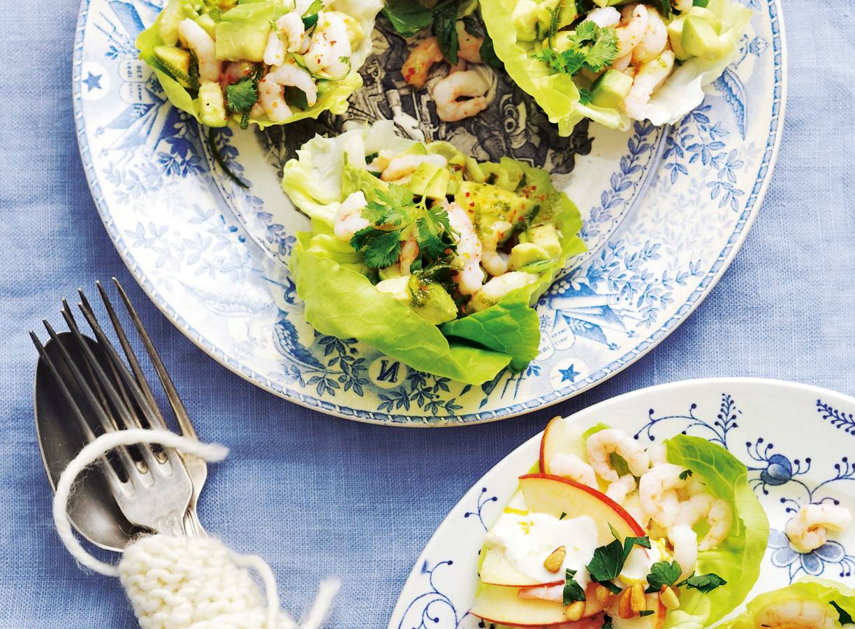 IJsgarnalencocktail fris en pittig