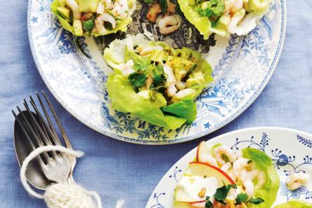 IJsgarnalencocktail fris en pittig