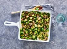 Je kunt ze koken, maar stoven in de oven samen met champignons is óók heel lekker.