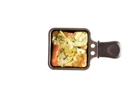 Frittata met basilicum en artisjok