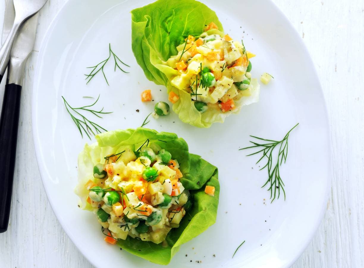 Huzarensalade met dille