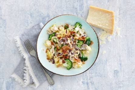 Perline met broccoli & tartufosaus