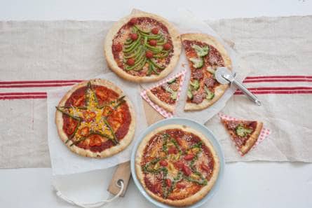 Kerst­piz­za