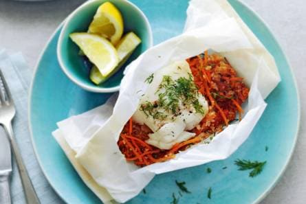 Verse-kabeljauw-couscousverrassing uit de oven