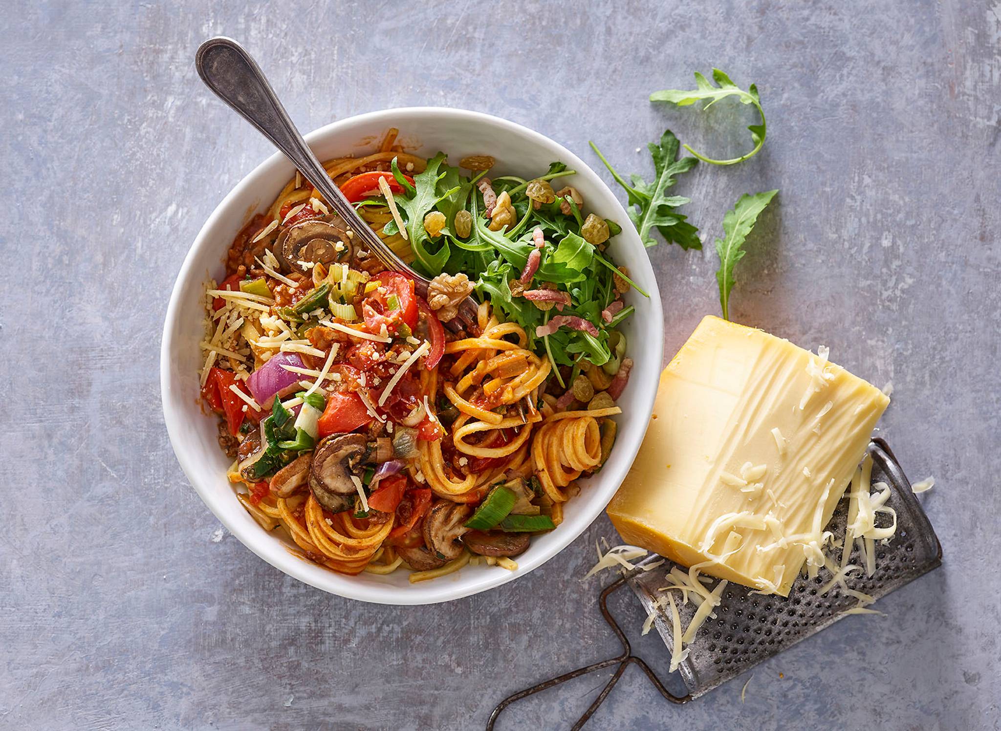 Verse Spaghetti Met Groentesaus Recept Allerhande Albert Heijn Belgi