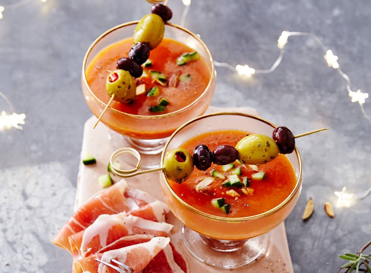 Snelle Spaanse gazpacho