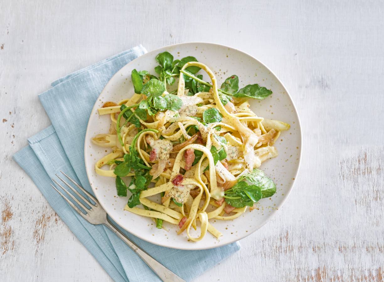 Tagliatelle met gorgonzolaroomsaus