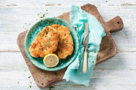 Vegetarische bloemkoolschnitzel