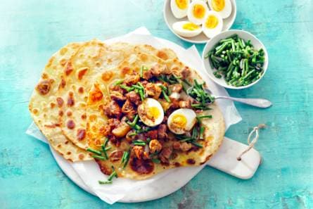 Roti met kip