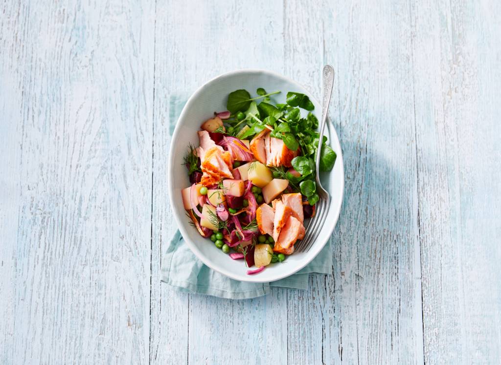 Hoe varieer je met aardappelsalade?