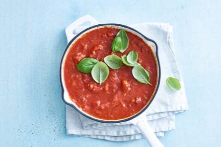 Homemade tomatensaus