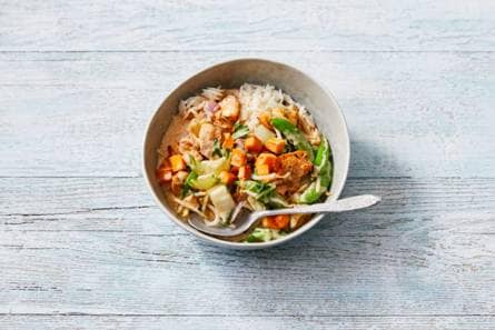 Zoete-aardappelcurry