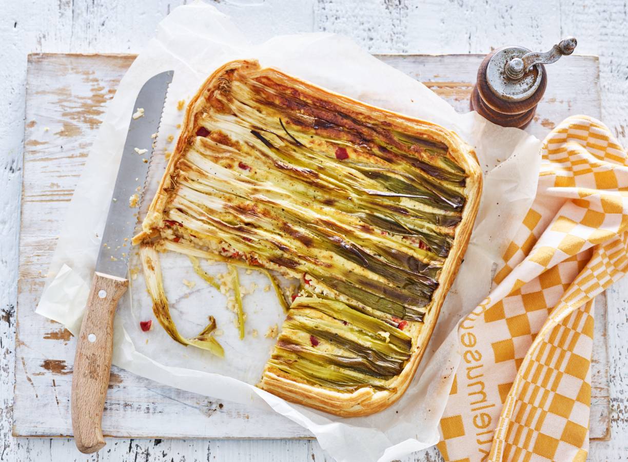 Quiche met Leidse boerenkaas