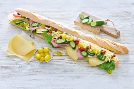 Stokbrood gezond XL met boerenkaas
