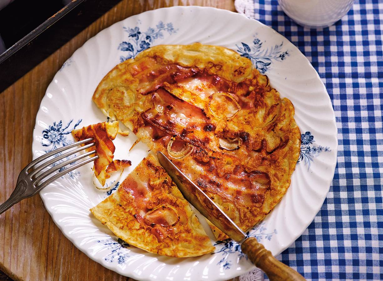 Pannenkoeken Met Spek En Ui Recept - Allerhande | Albert Heijn