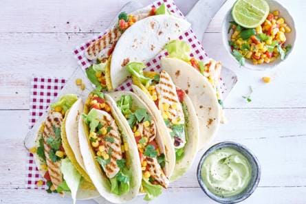 Wonderbaar Mexicaanse taco-wrap met gegrilde kiphaasjes - Recept - Allerhande AZ-65