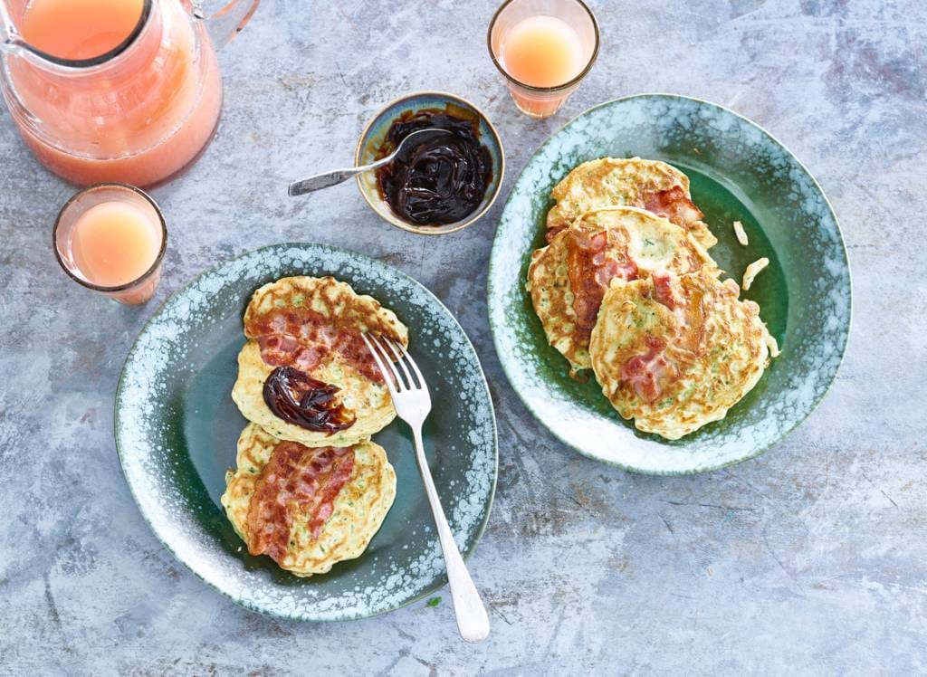 Pannenkoeken met groente