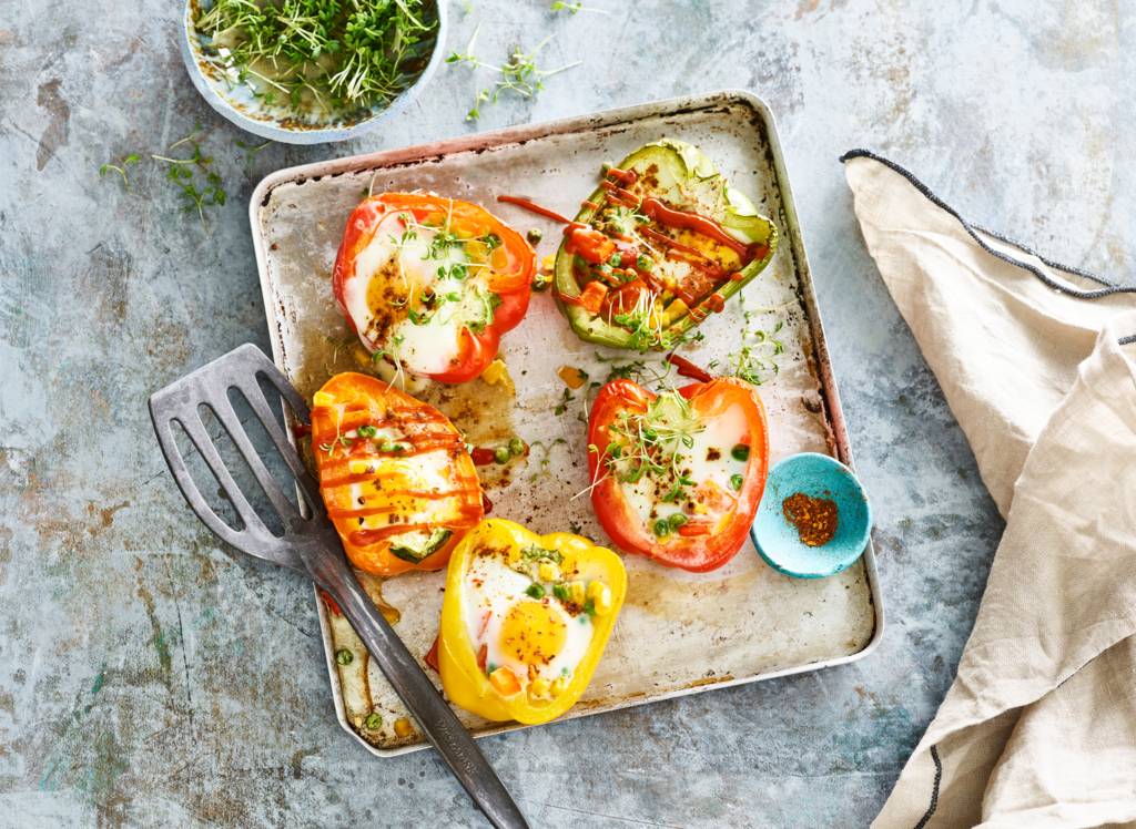 Hoe varieer je met gevulde paprika’s?