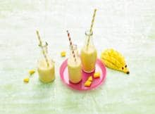 Shake it baby: maak het fruithapje voor de kids in de vorm van een shake met mango.