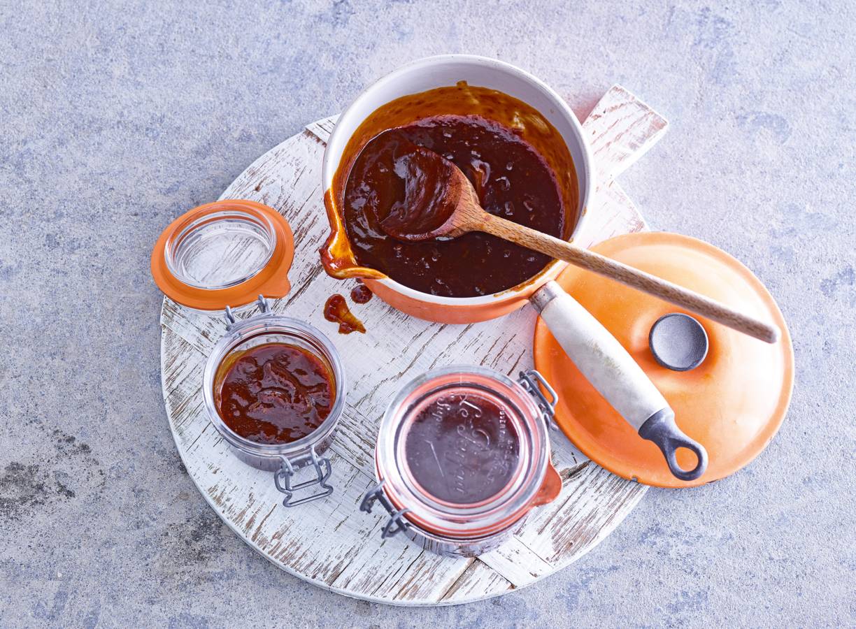 Barbecuesaus met appelcider
