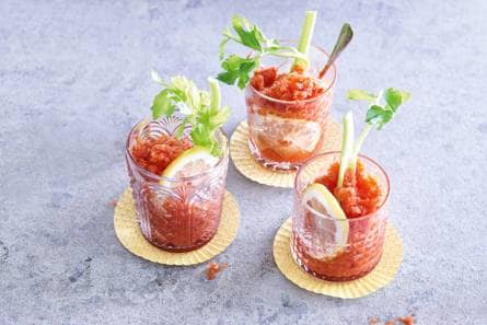 Bloody Mary Granita