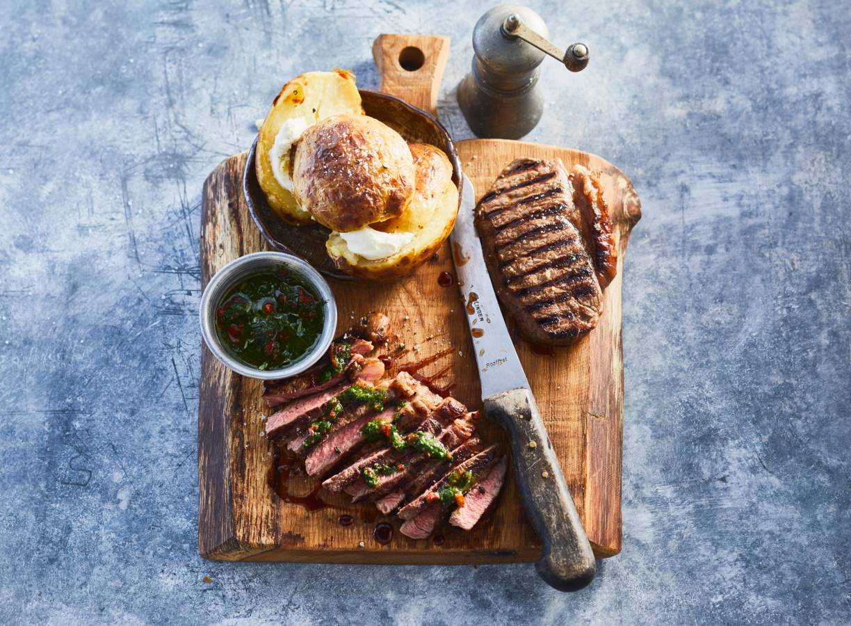 Entrecote met chimichurri