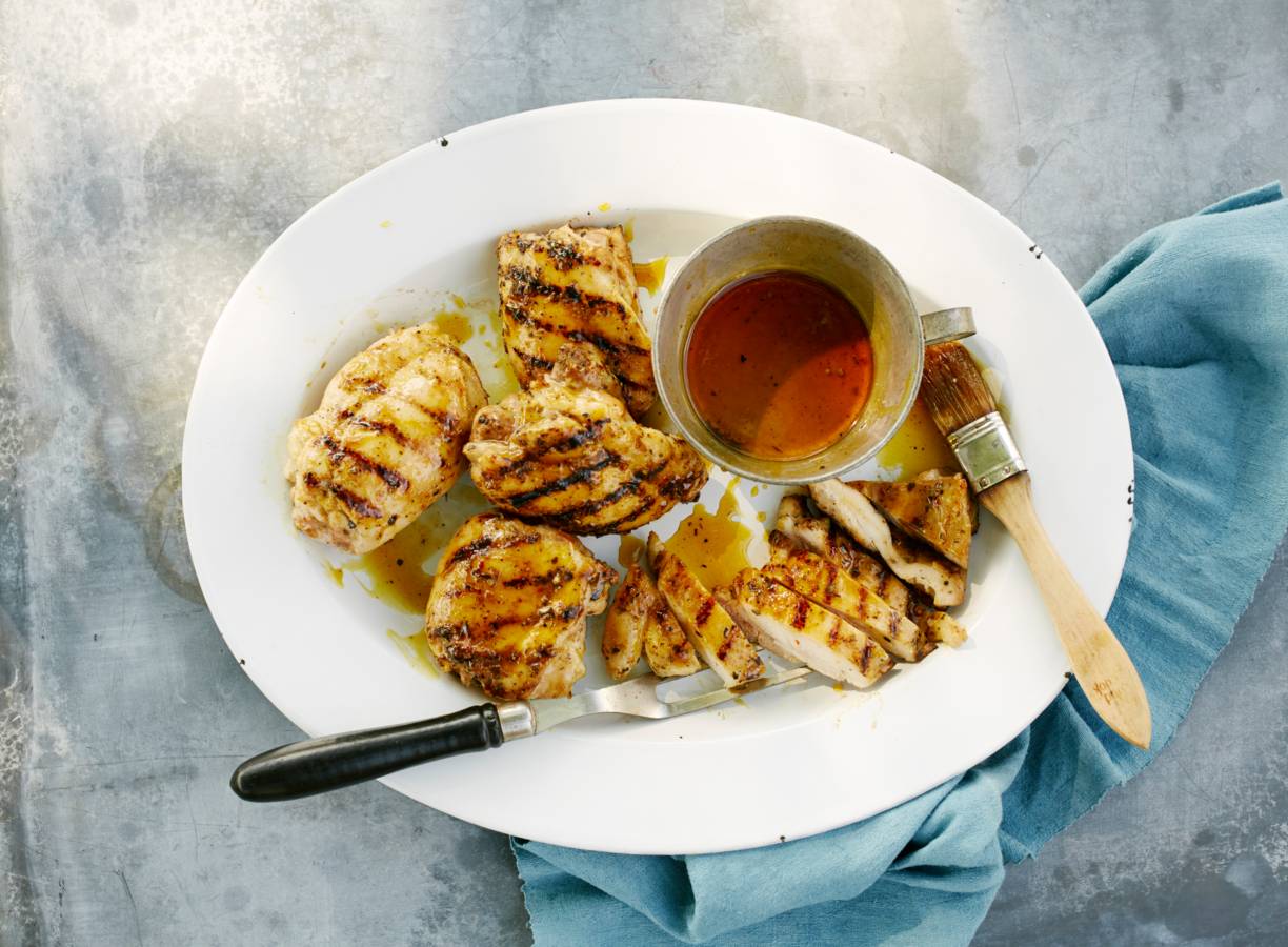 Zoetzure BBQ-kip uit de Carolina's