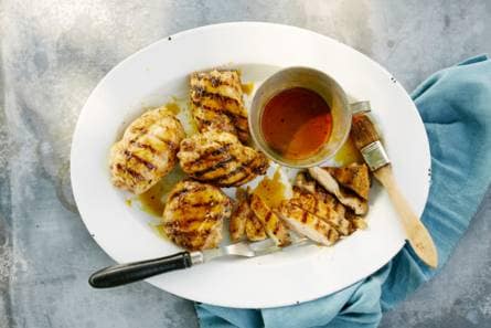 Zoetzure BBQ-kip uit de Carolina's