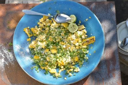 Esquites (Mexicaanse maissalade)