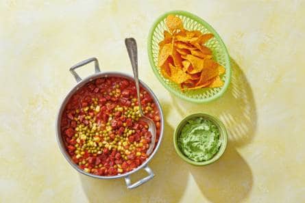 Camping chili con carne
