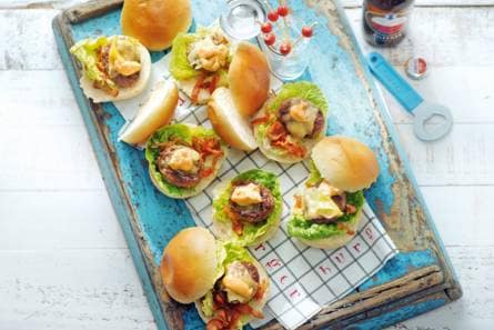 Snelle miniburgers