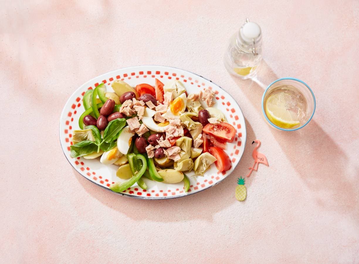 Snelle salade niçoise