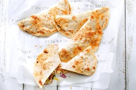 Pizza piadina calzone